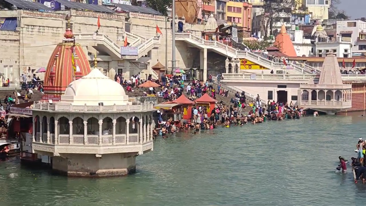 हरकी पैड़ी हरिद्वार दर्शन 🌺  #__ जय मां गंगे 🕉️👏👏🚩