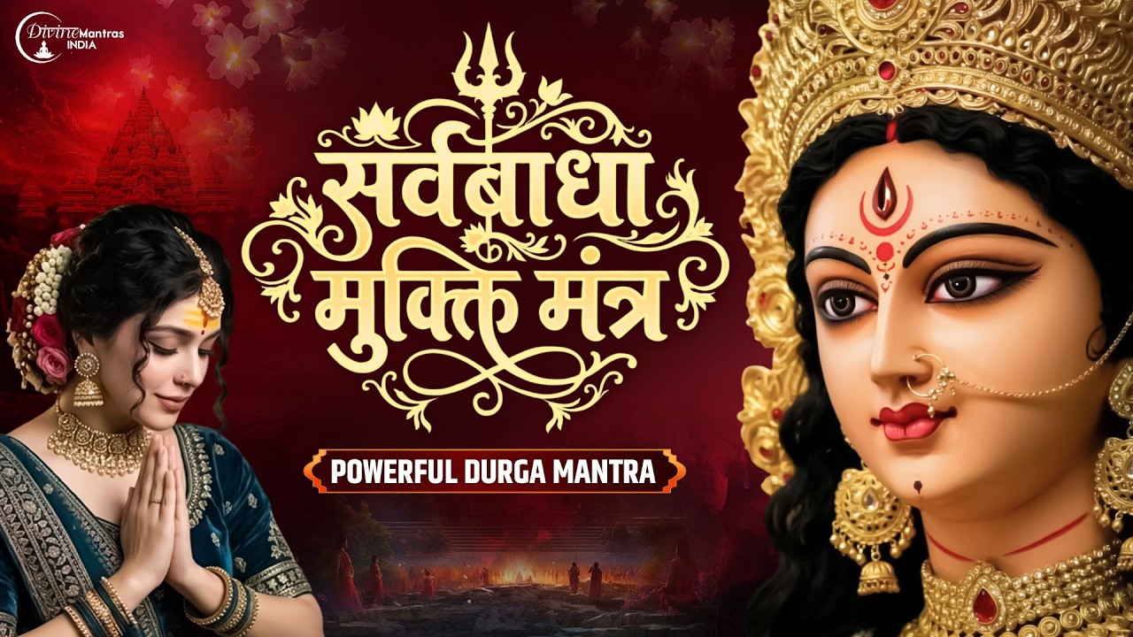 Most Powerful Durga Mantra | सर्वबाधा मुक्ति मंत्र | Sarva Badha Mukti Mantra | Maa Durga Stuti Path