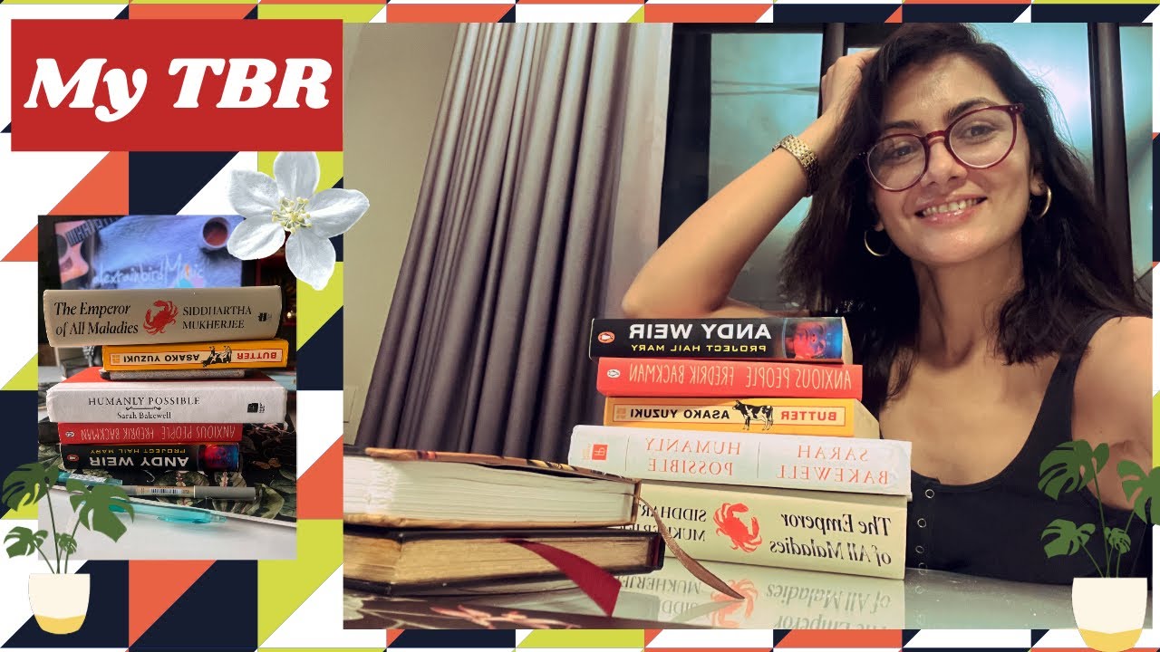 All the books in my  April TBR #sritijha #books