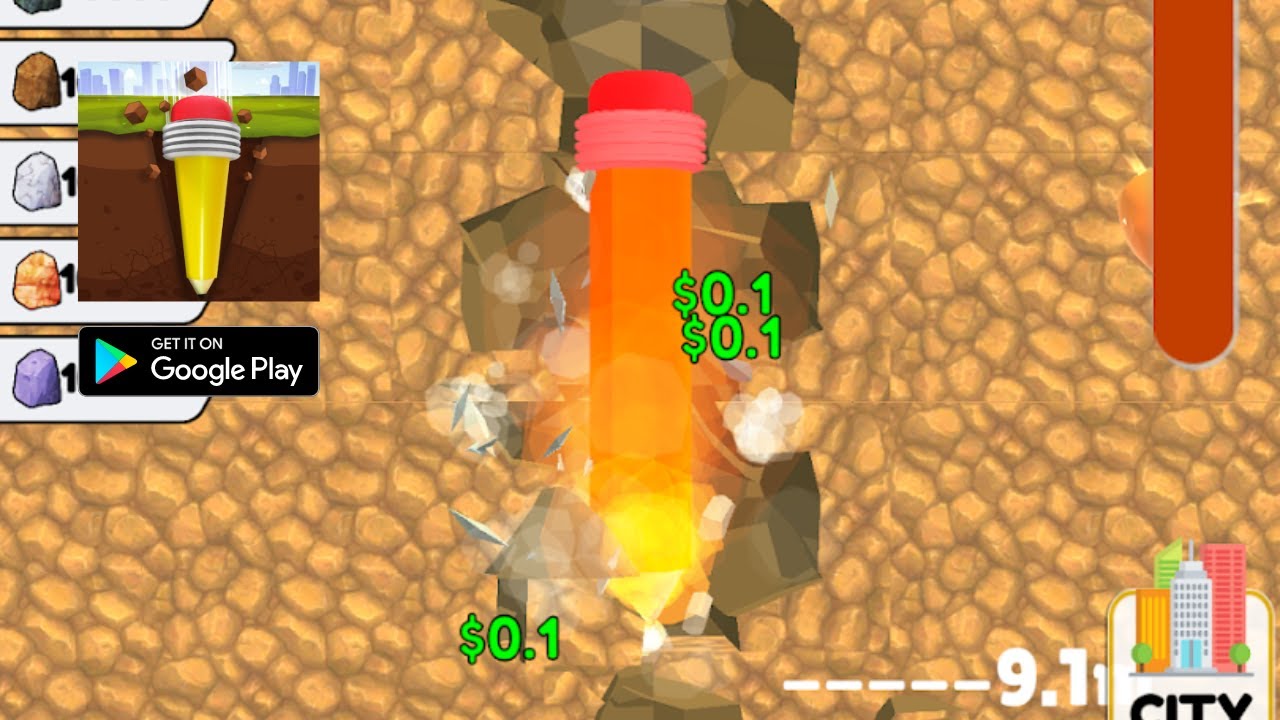 Pen Dig Gameplay (Android)