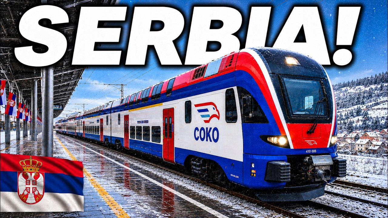 Я проехался на НОВЕЙШЕЙ высокоскоростной железной дороге ЕВРОПЫ (ВАУ!)
