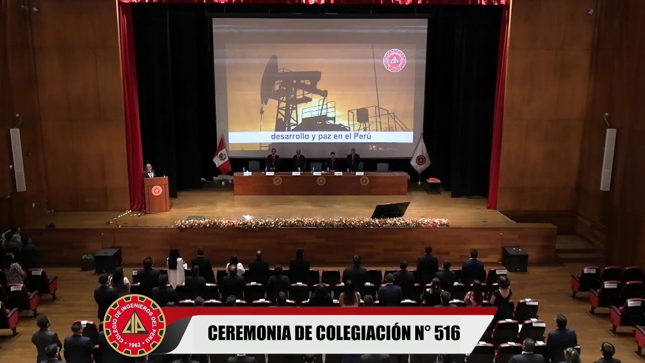 Ceremonia de Colegiación N° 516