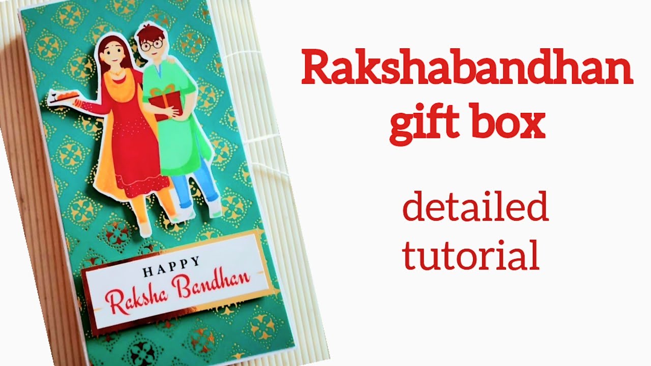 Rakshabandhan gift box | rakhi envelope | diy gift box | money envelope