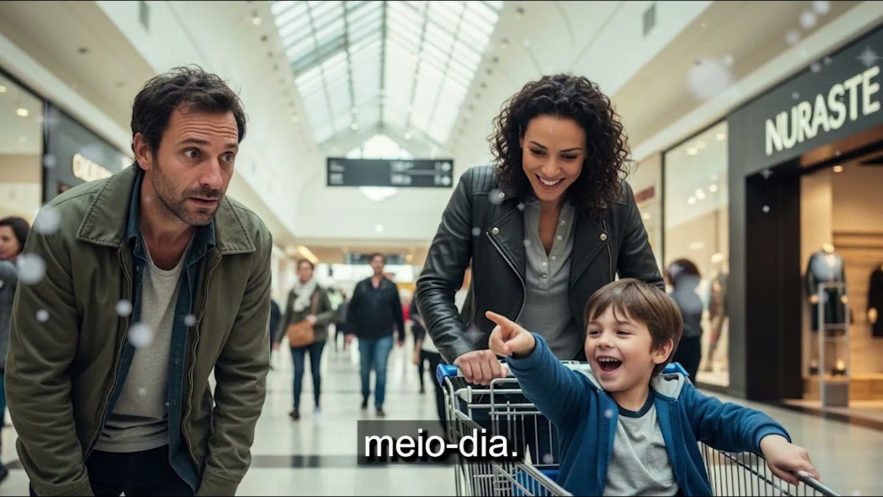 NÃO QUERO SER PAI DESSE LIXO NA SUA BARRIGA, ABORTE!  9 ANOS DEPOIS, ELE AS VIU NO SHOPPING E…�
