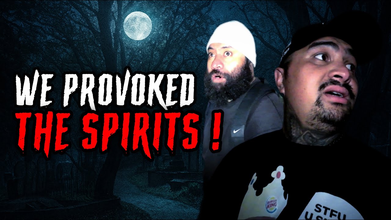 WE PROVOKED THE SPIRITS ! | Symonds Street Cemetery | Poly Paranormal Hunters