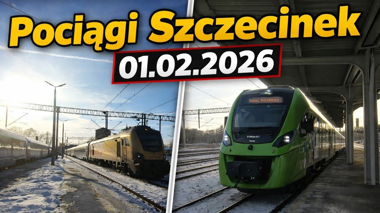 Pociągi Szczecinek - 01.02.2026