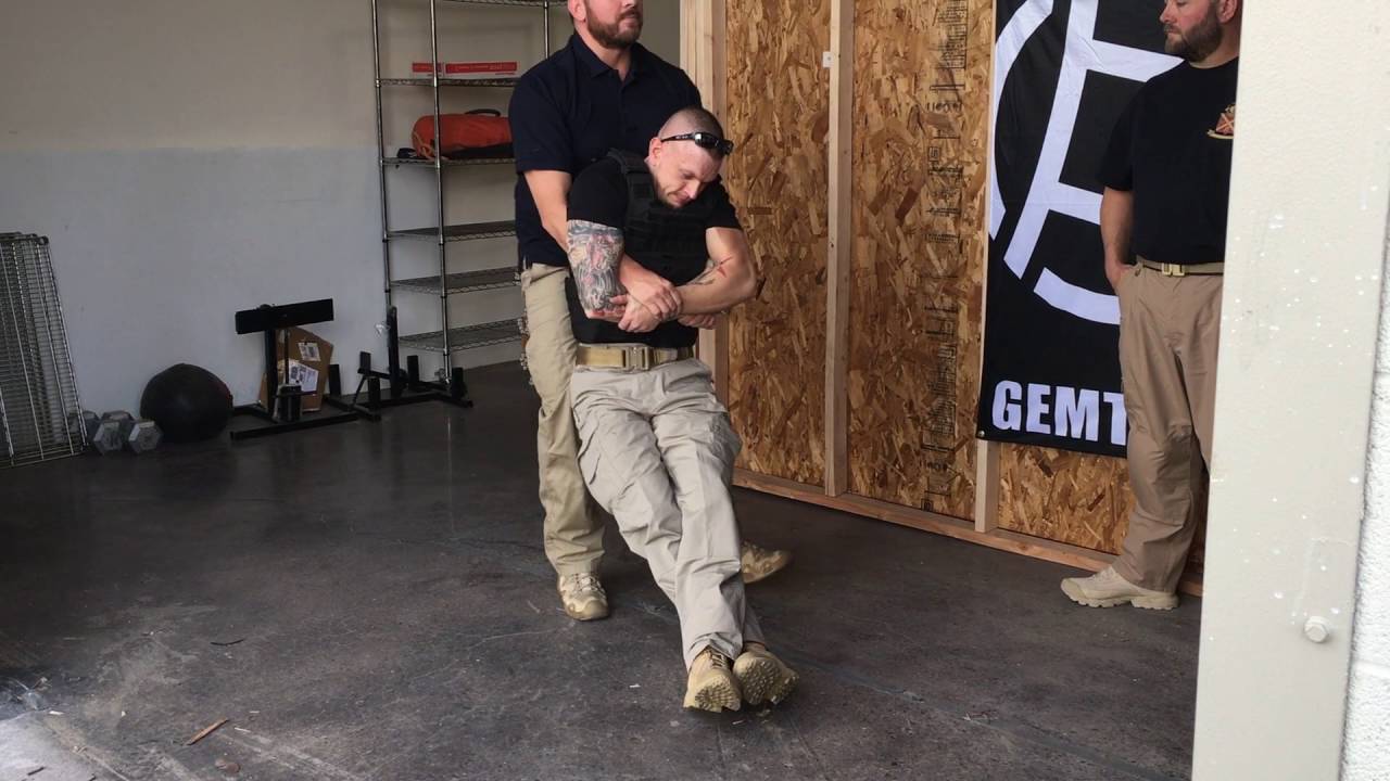 1 man drag/ carry techniques from ZERT Instructor 