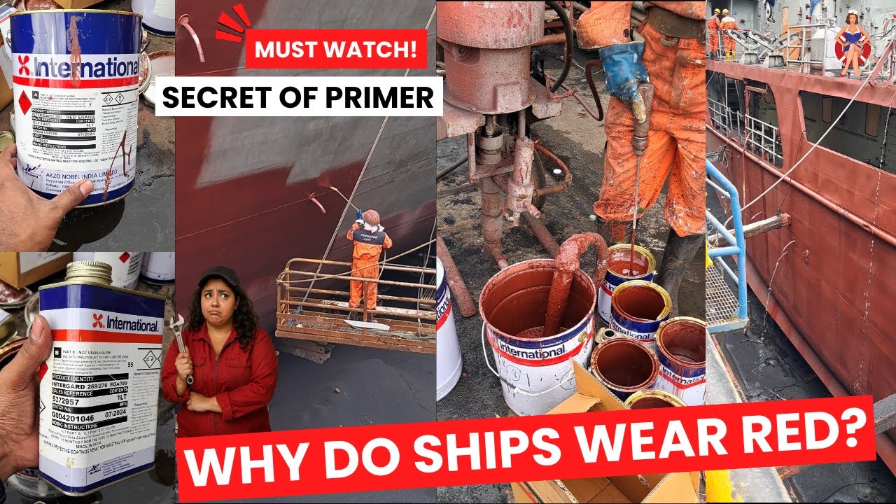 Exploring Hull Primer Paints! - Why Do Ships Wear Red? 🔴