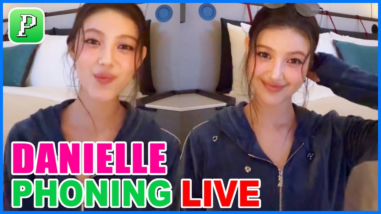 [Eng Sub]  Danielle NewJeans phoning live |  Welcome back CEO MIN HEE JIN 2024/10/17