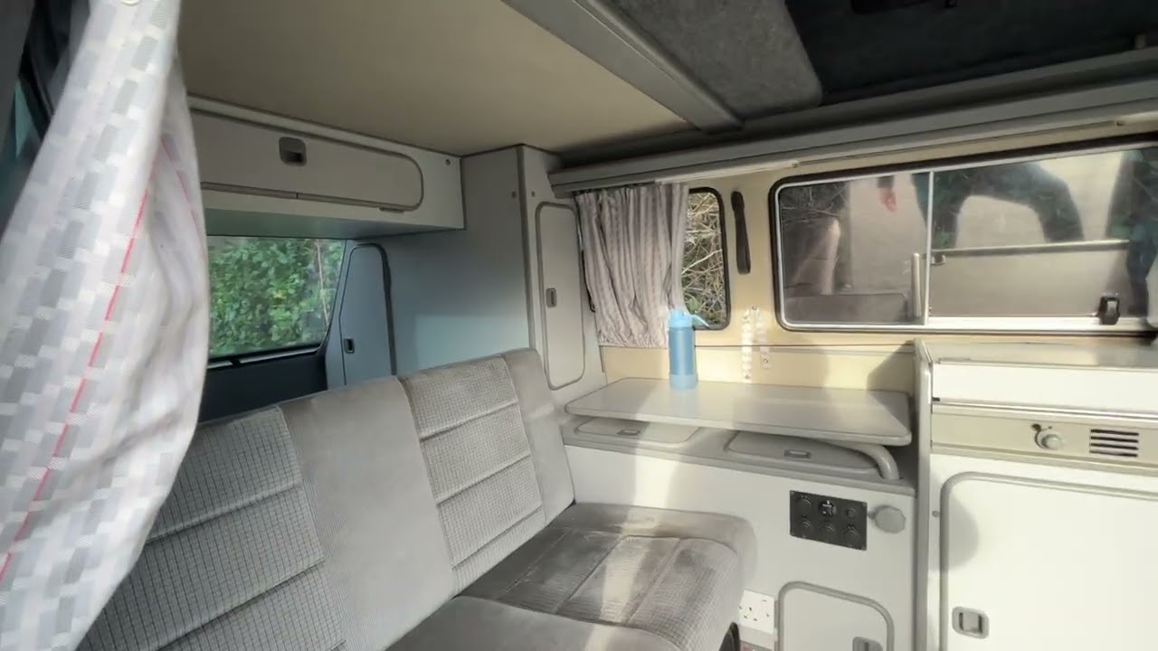 1990 Volkswagen Vanagon Westfalia Camper - 1.6 Turbodiesel & 5 speed manual - THE INSIDE TOUR