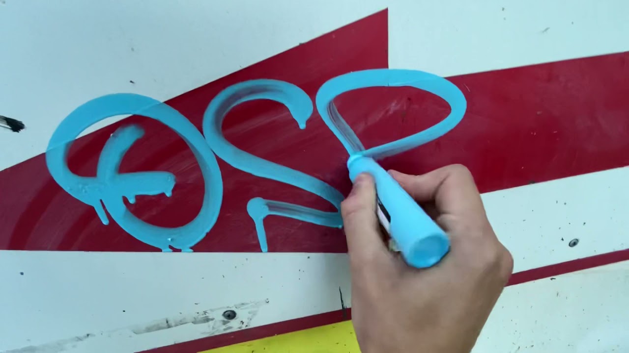 Graffiti Tagging part 10 (prague) ROAK - OSRcrew
