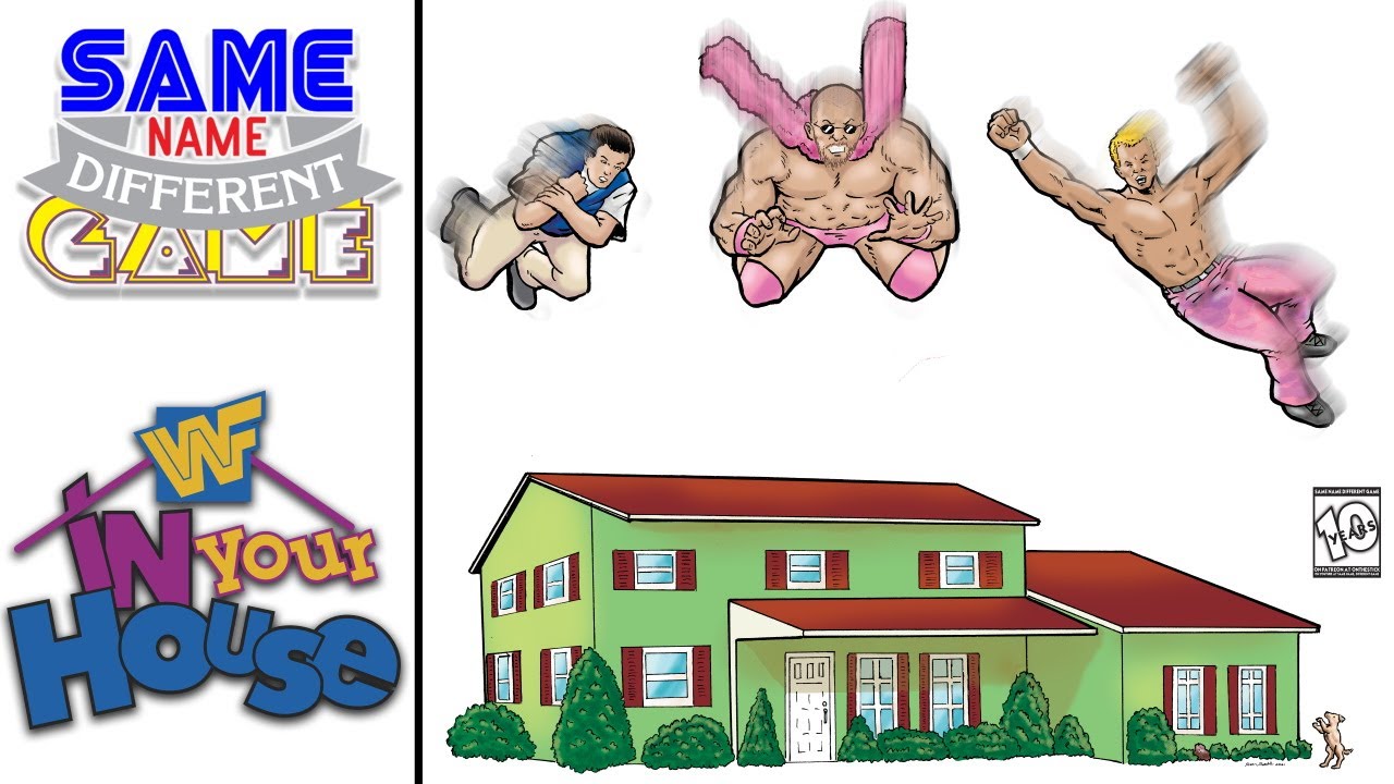 WWF In Your House - Same Name, Different Game (PSX vs. Saturn vs. MS-DOS)