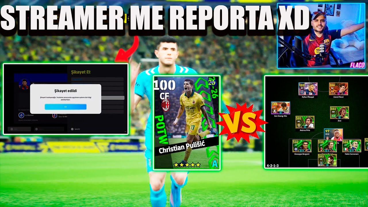 Pulisic hace Enojar a Streamer con Cuenta Chetada y me Reporta XD
