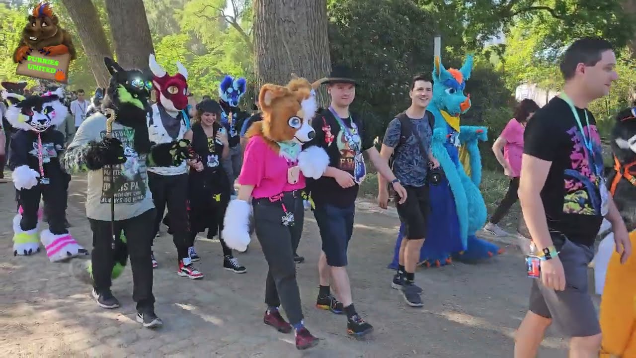 Eurofurence 27 Fursuit Parade