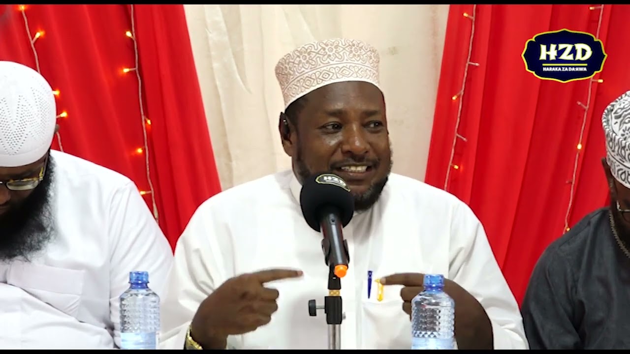 MIGOGORO KATIKA NDOA SHEIKH HASSAN AHMAD AKIWA MARKAZ AL-HANIFIYATI SAMHA 10/12/2023