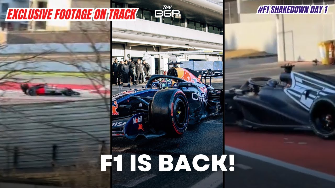 EXCLUSIVE On-Track Footage of Red Bull, Mercedes, Audi & More | Barcelona Shakedown Day 1