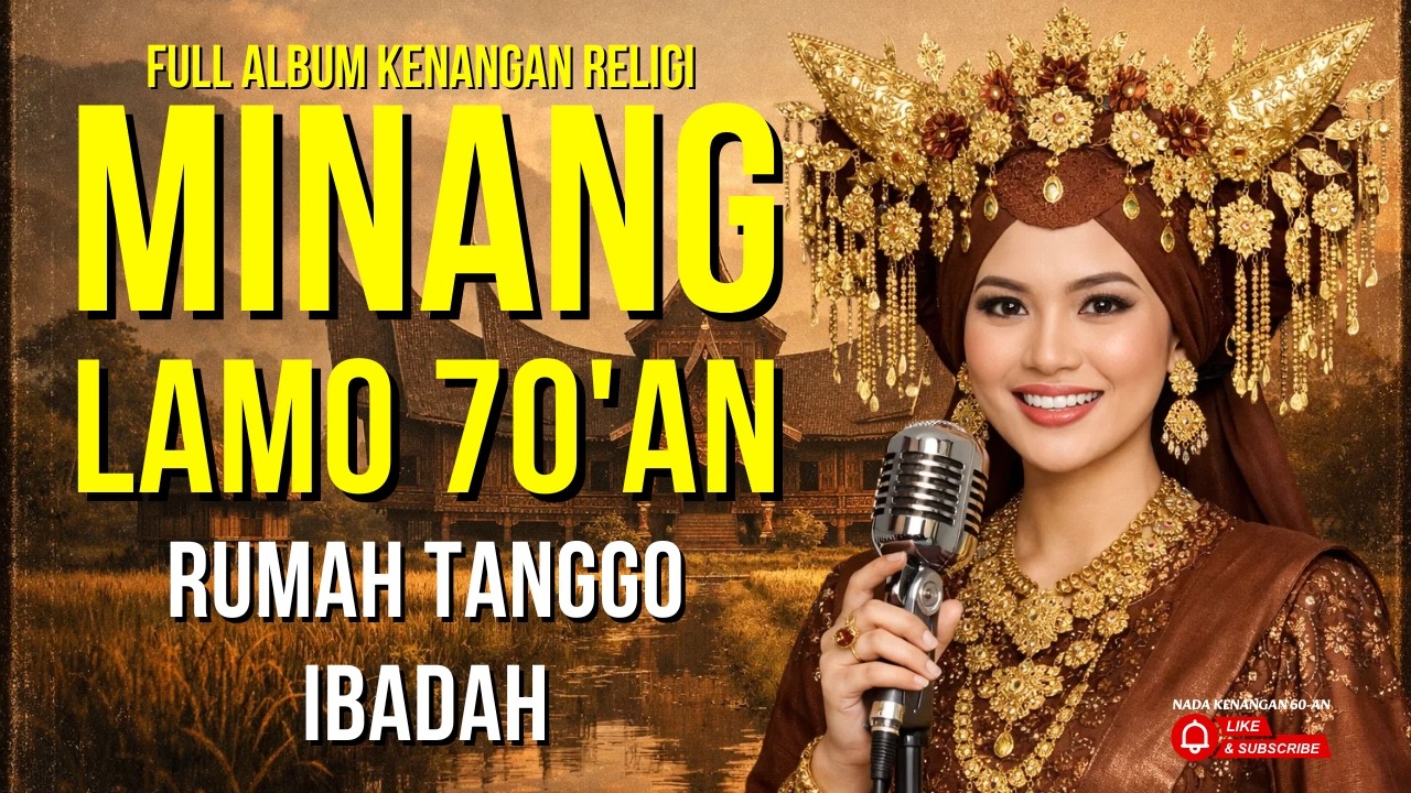 RUMAH TANGGO IBADAH 🎶 Album Minang Klasik Tahun 70-an