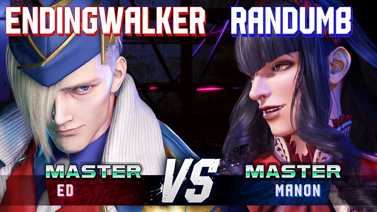 SF6 ▰ ENDINGWALKER (Ed) vs RANDUMB (Manon) ▰ High Level Gameplay