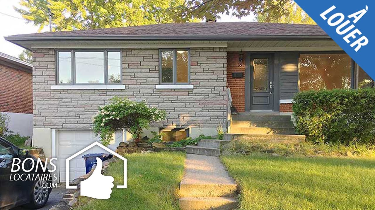 Logement, Appartement, maison &agrave; louer / Laval-Pont-Viau: Maison - 1500$ (BonsLocataires.com)