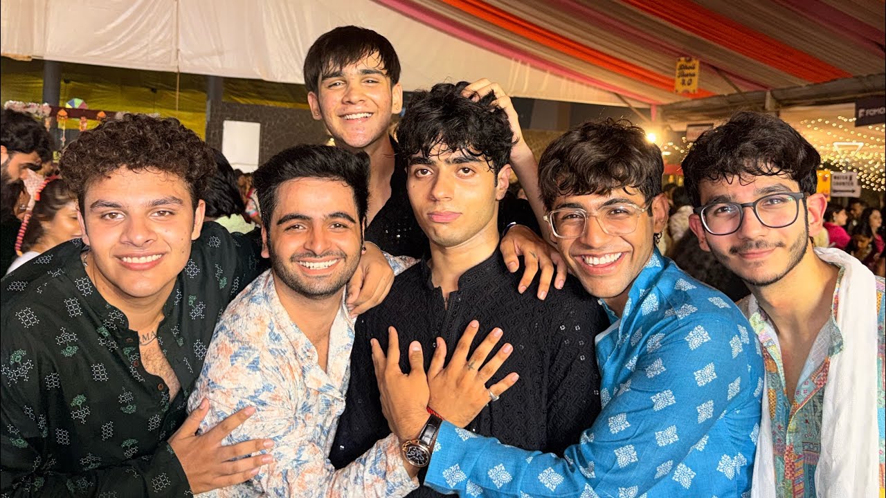 Last garba night 🥰