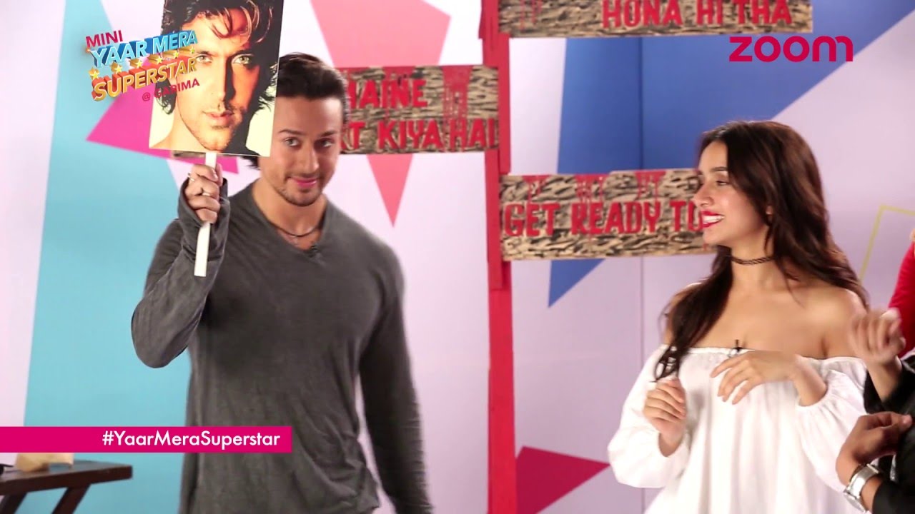 'Baaghi' Facegame With Tiger Shroff & Shraddha Kapoor | Yaar Mera Superstar | EXCLUSIVE | zoom