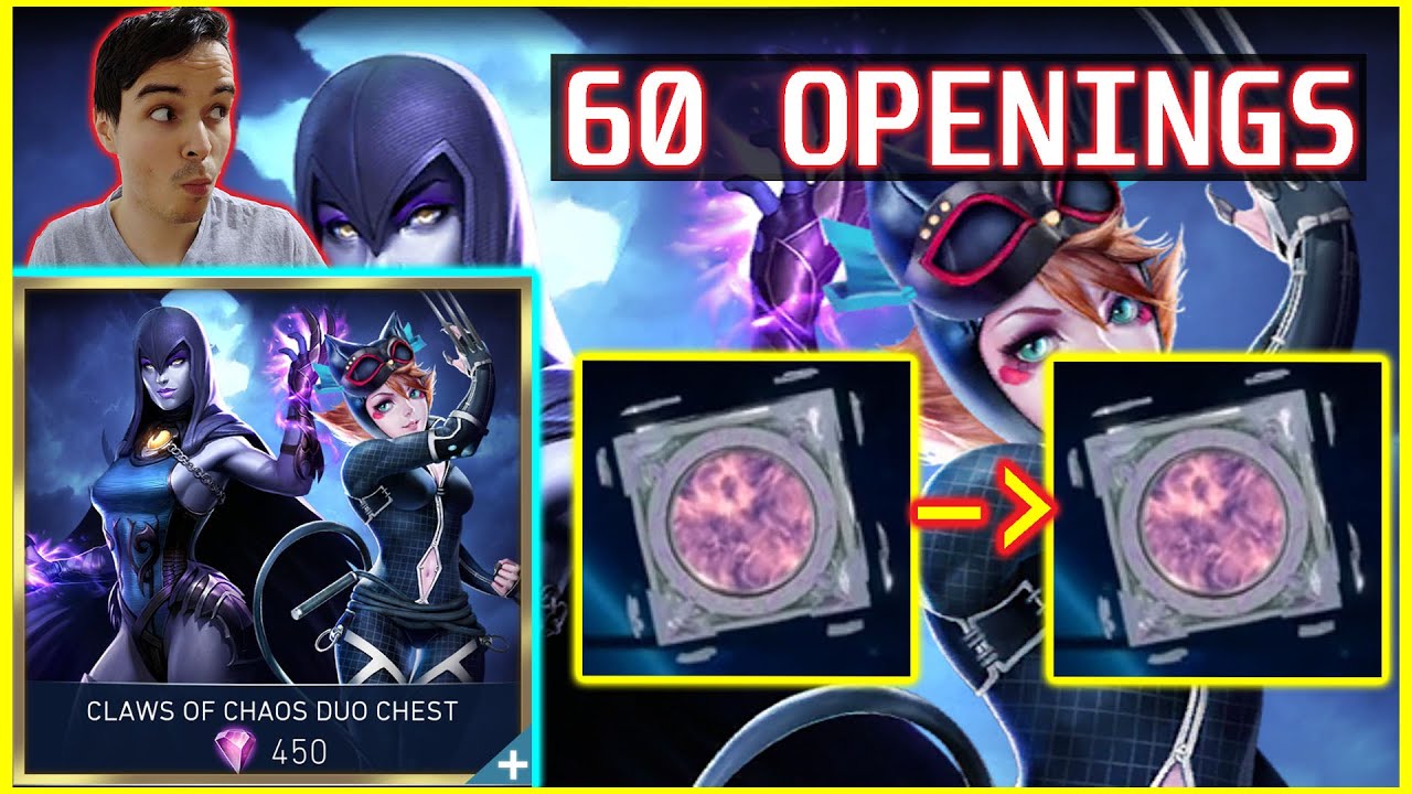 Back To Back Legendary Raven! Claws Of Chaos Duo Chest Opening Injustice 2 Mobile