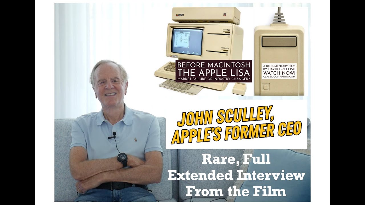 John Sculley, Former Apple CEO, Full Interview Excerpts, from the Apple Lisa