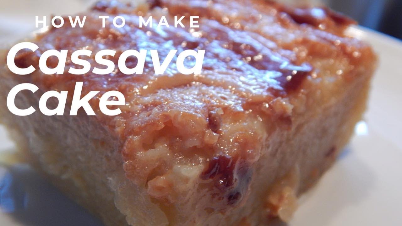 How to Make Cassava Cake Using Cassava Flour