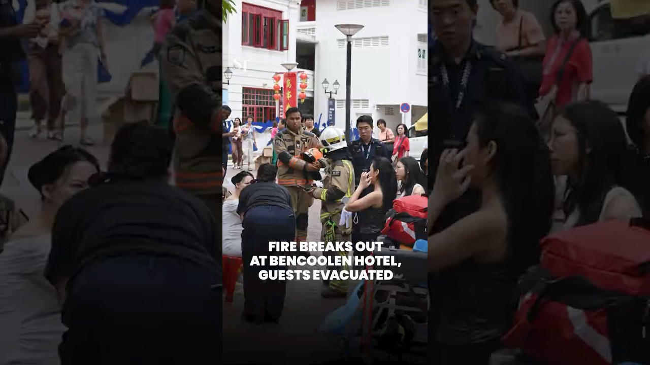 Fire breaks out at hotel in Bencoolen; no injuries reported
