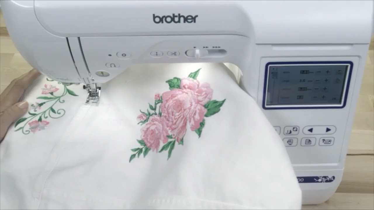 Brother SE1900 Sewing and Embroidery Machine, 138 Designs, 240 Built-in Stitches