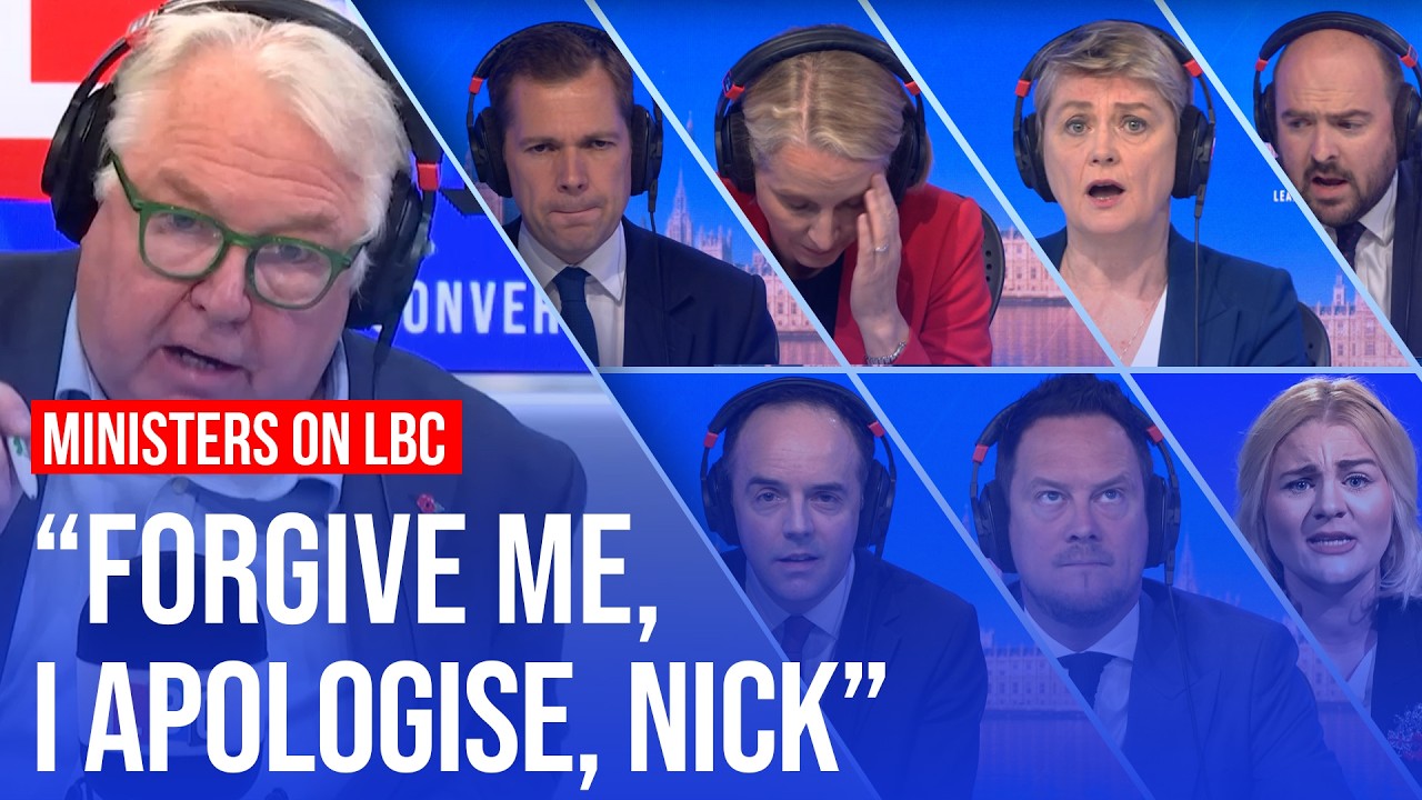 All the times minsters couldn't - or wouldn't - answer Nick Ferrari's questions in 2025 | LBC