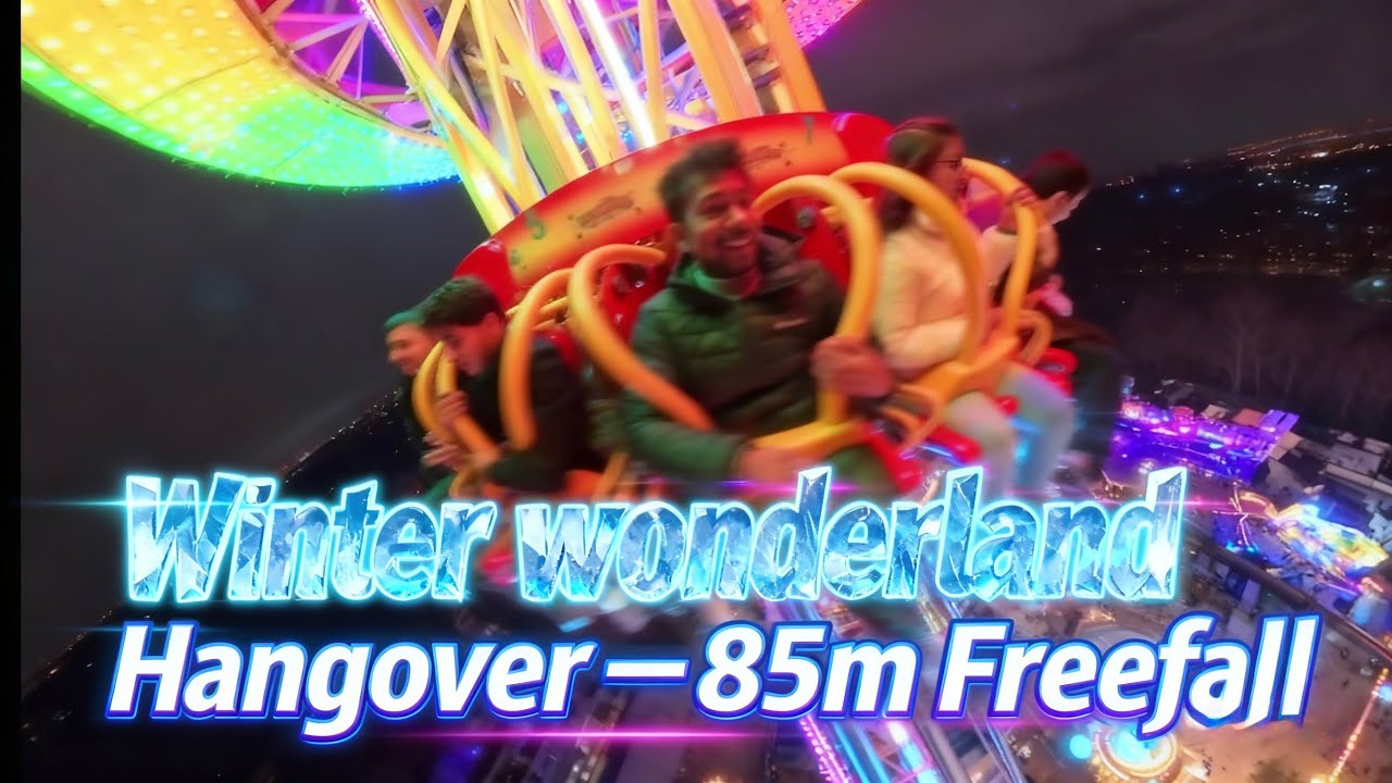 Hangover Ride Winter Wonderland – Insane Spin to the Sky! Never Again 😂