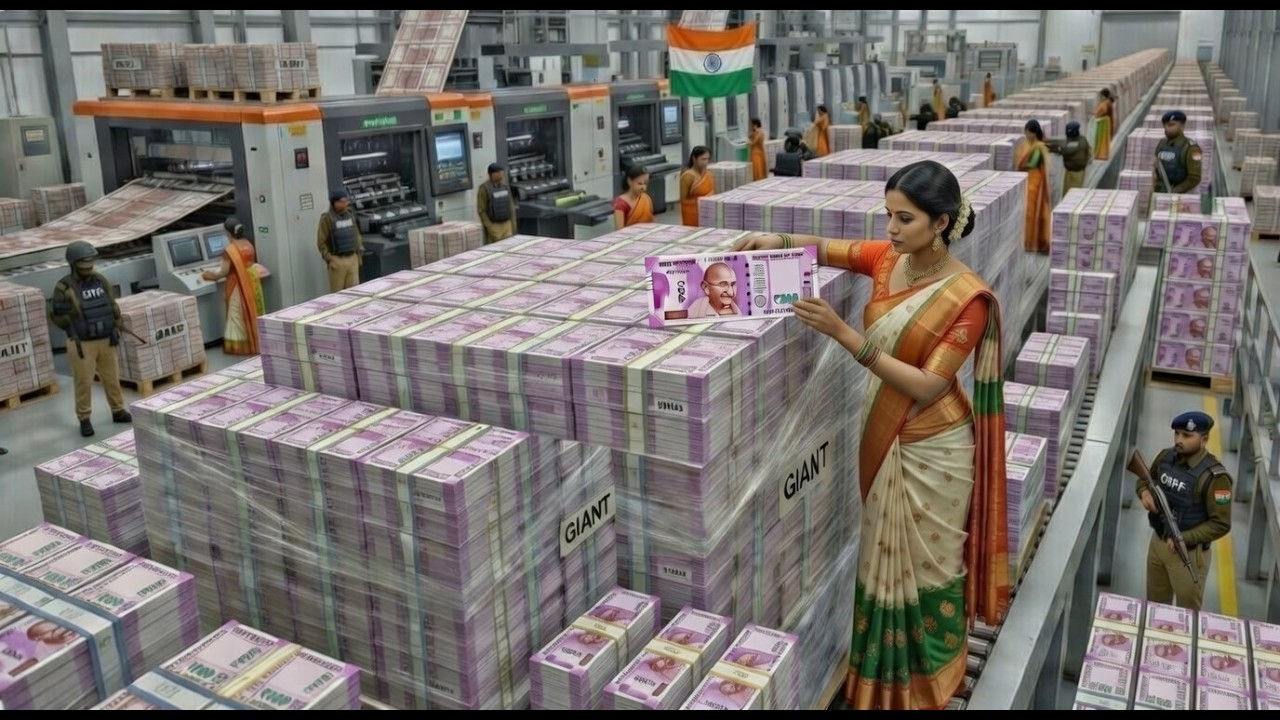 Inside the Indian Rupees Factory | How India Produce Its Currency