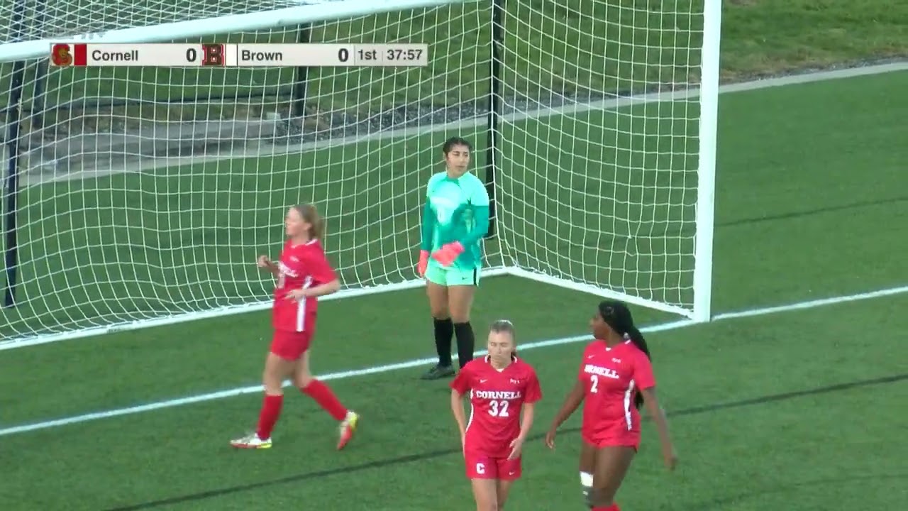 Cornell Big Red vs Brown Bears 2022.10.22 / NCAA Soccer Women`s
