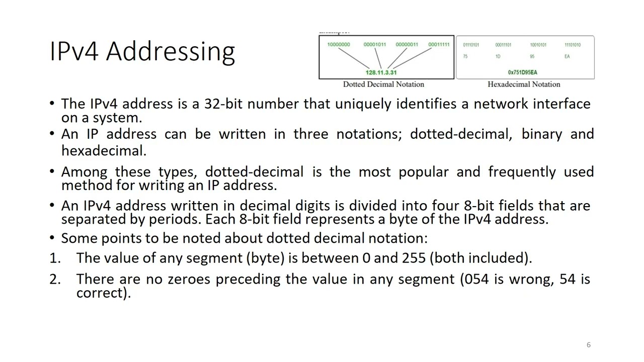 IP Addressing