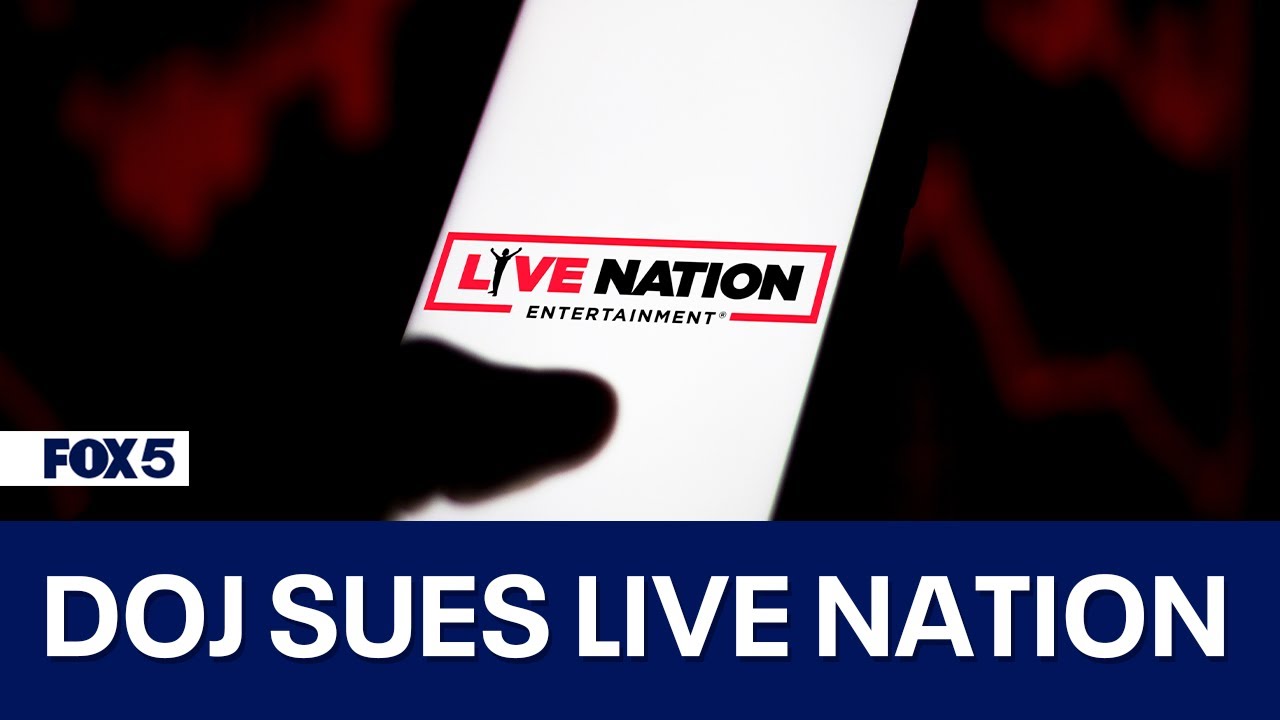 DOJ sues Live Nation and Ticketmaster