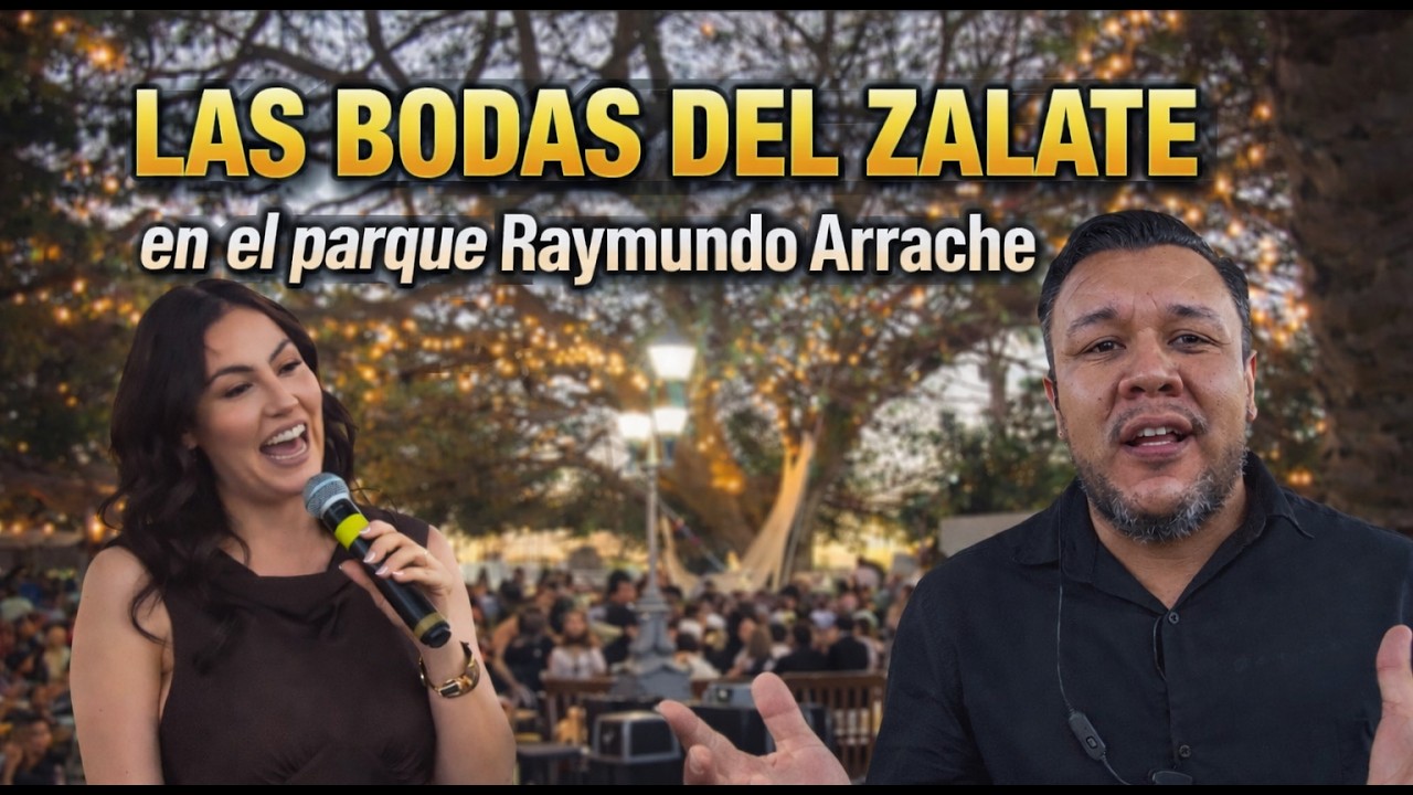 Las bodas del Zalate, Amor en el parque Raymundo Arrache