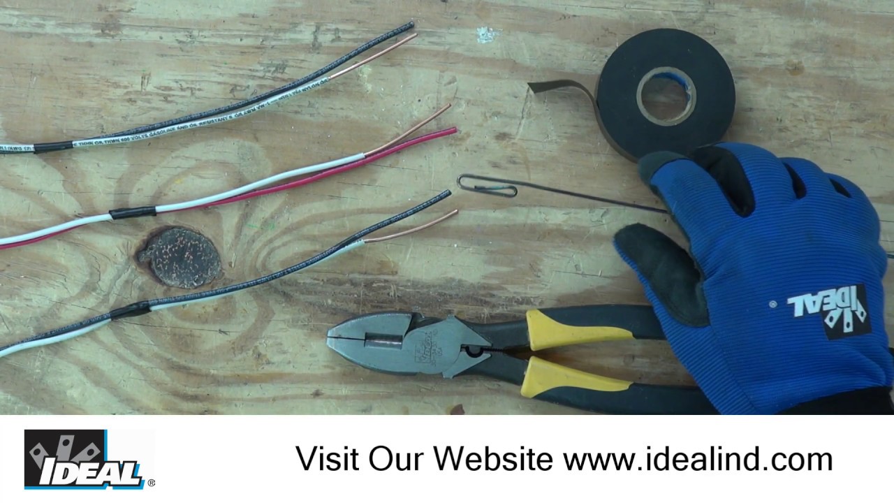 How To Attach Wire To A Fish Tape