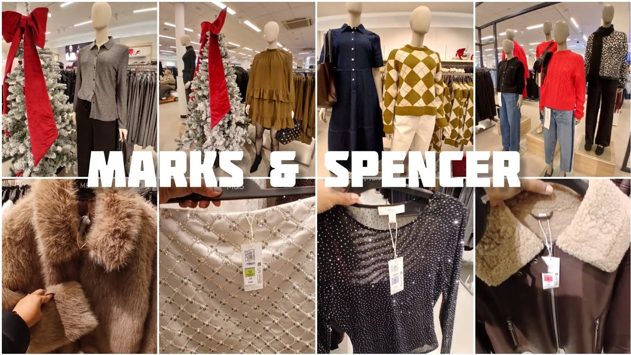 Новинки рождественских и новогодних нарядов от Marks and Spencer || Декабрь 2025