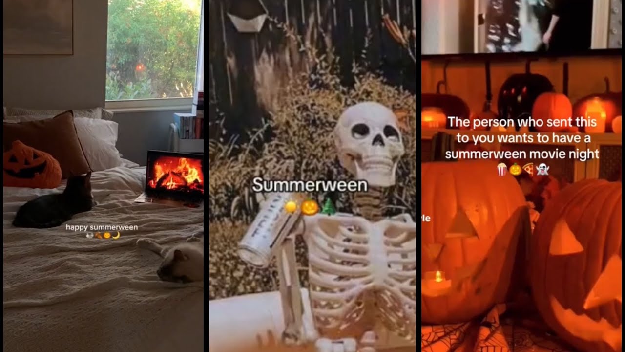 Summerween Tiktok Compilation 🎃👻