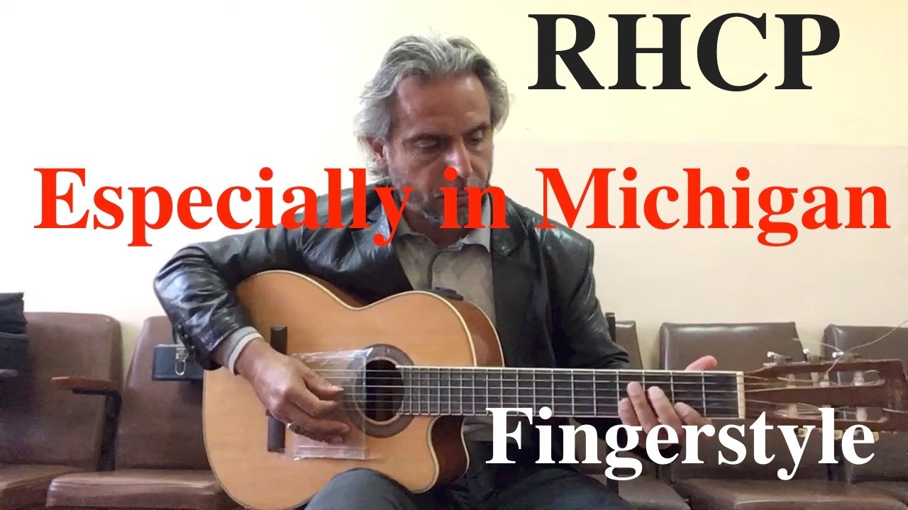 RHCP /  Especially in Michigan /  Fingerstyle Cover