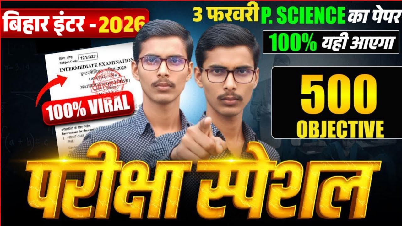 12th Political VVI Objective Questions Answer 2026 || 12 Political Important Questions Bihar Board