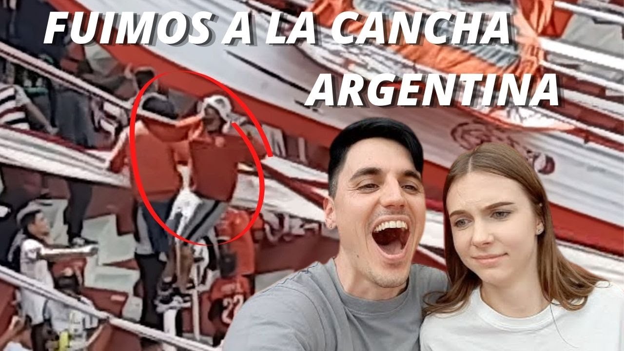 Fuimos A La Cancha en Buenos Aires Argentina 🇦🇷⚽️
