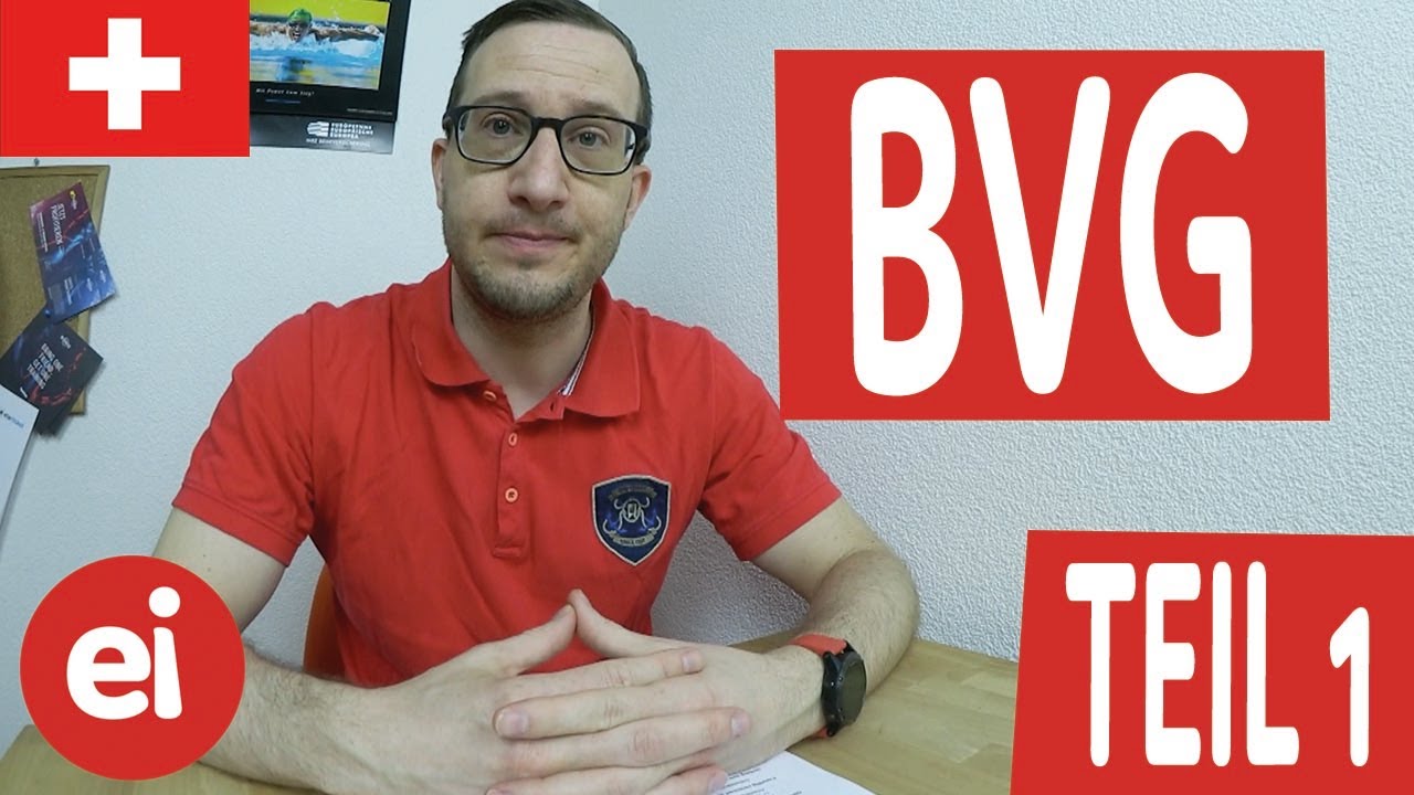 Wie funktioniert eine Pensionskasse | BVG | 2. Säule? TEIL 1