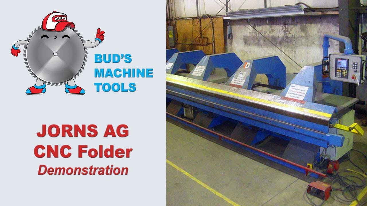Jorns AG CNC Folding Machine Demo