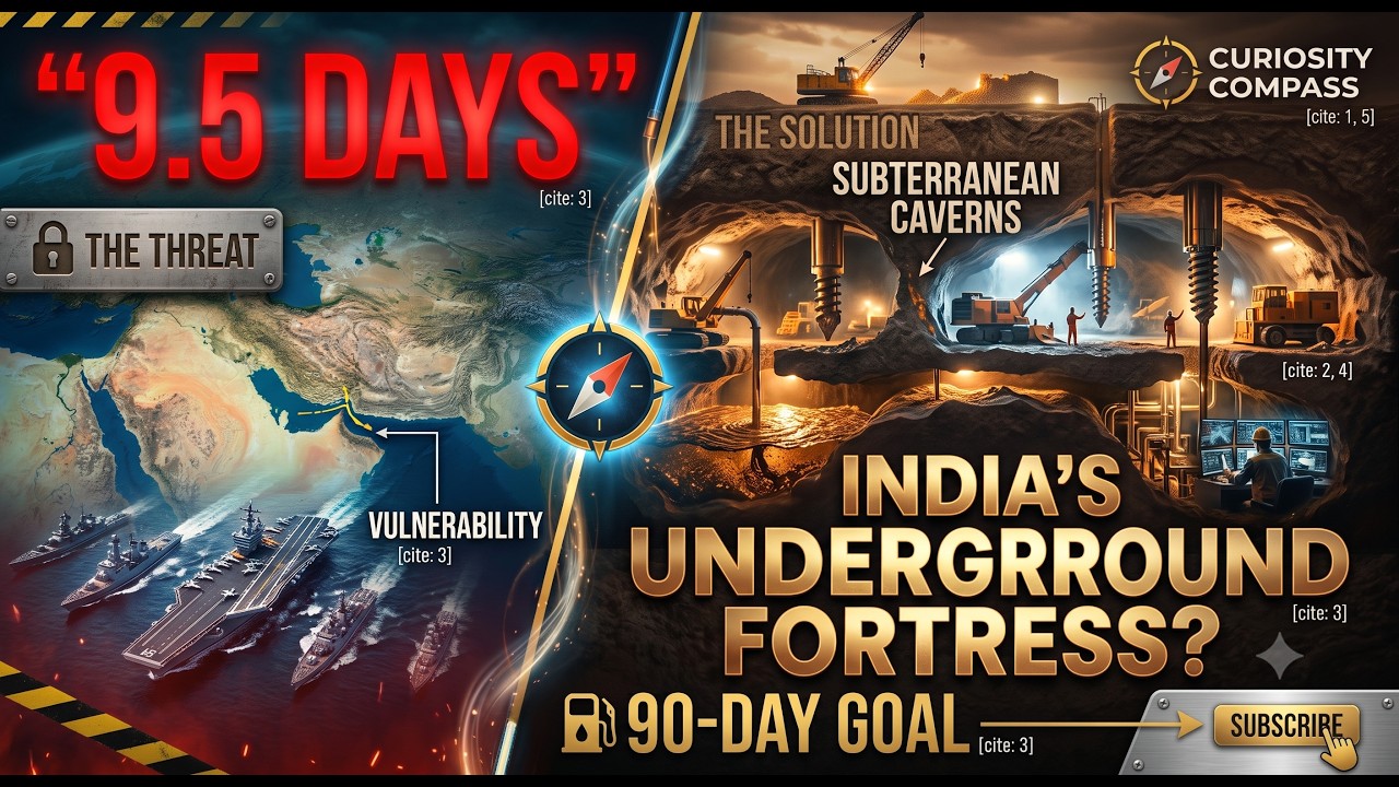India's Hidden Oil Fortress: The 50-Day Survival Plan
