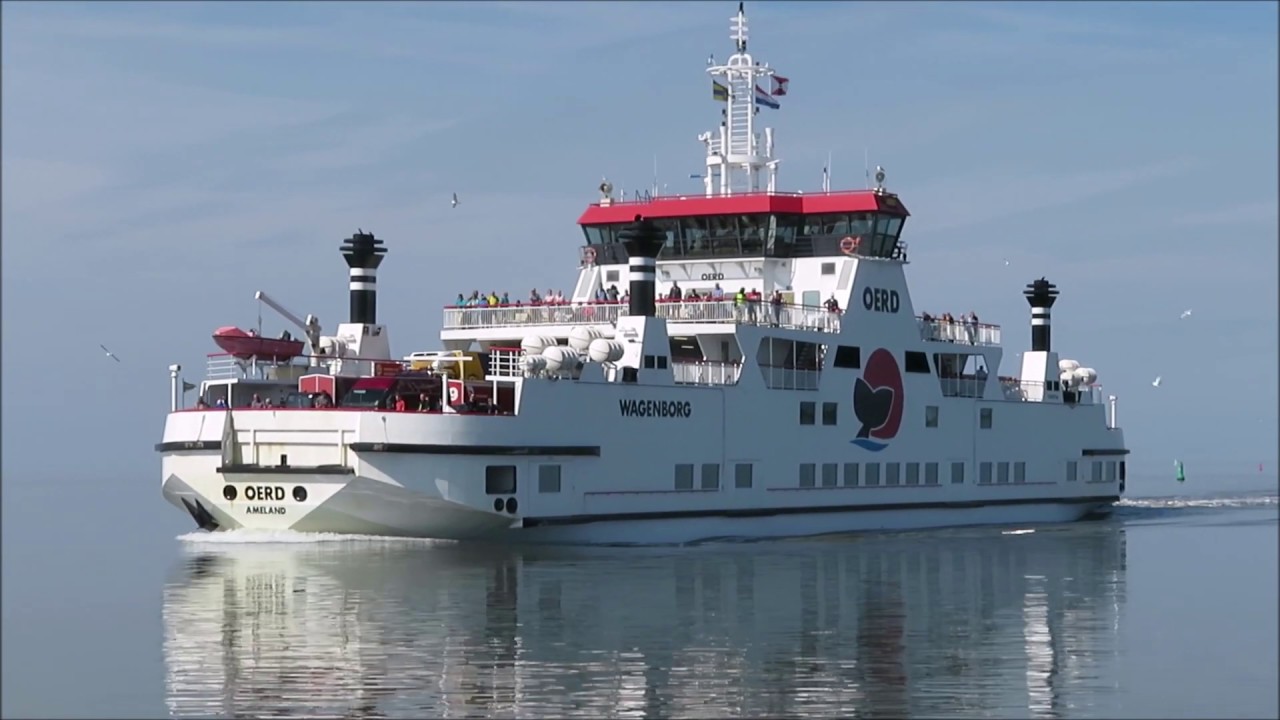 Met de veerboot Ameland - Holwerd vv juni 2019