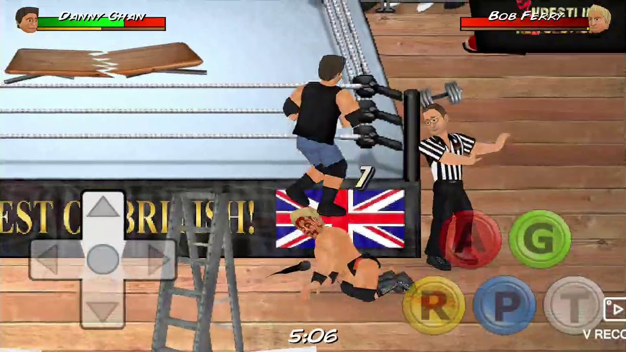 How to injure opponent in Wrestling Revolution by MD