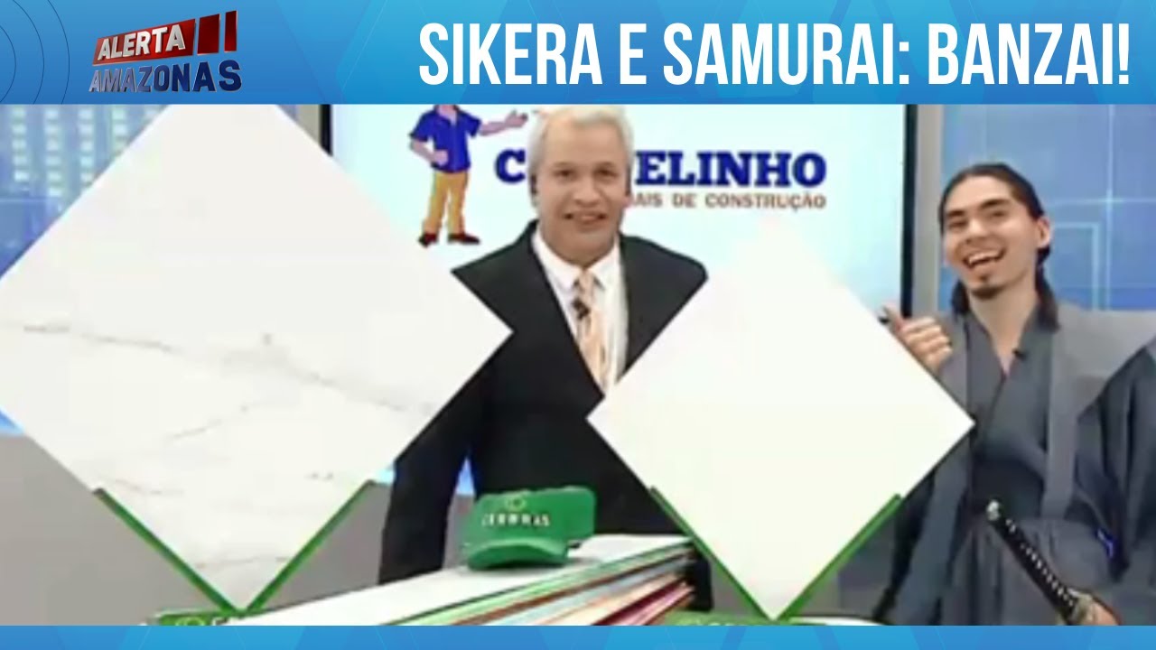 SAMURAI QUEBRA CER&Acirc;MICA NO SIKERA