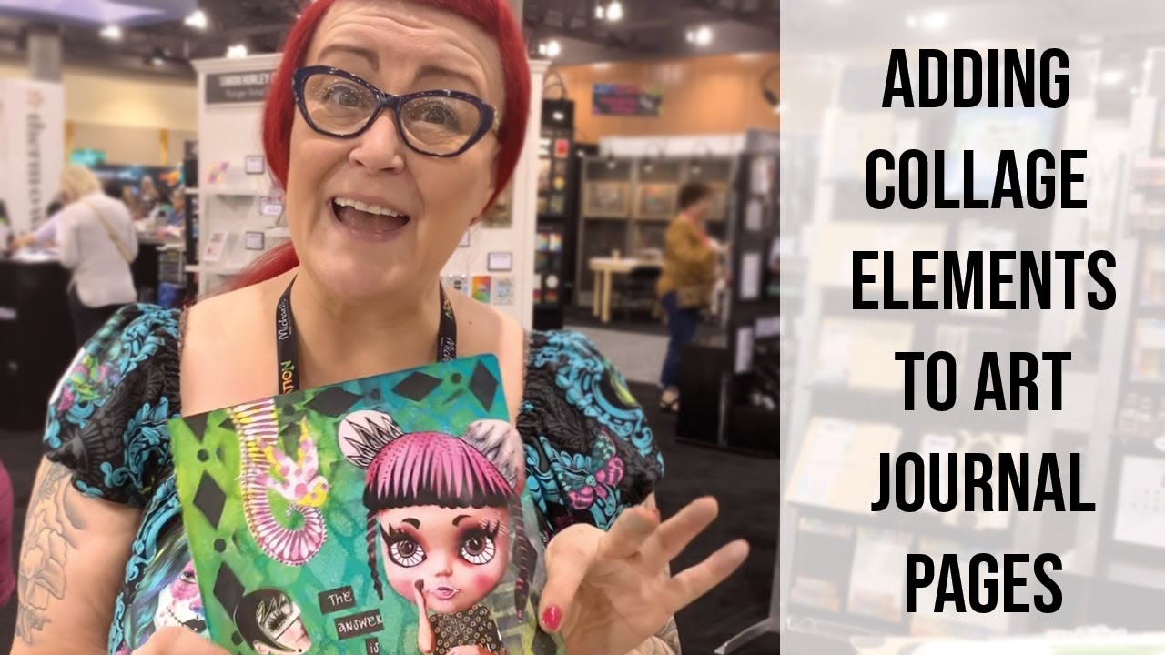 How to Add Collage Elements to Your Art Journal